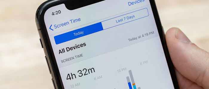 schermtijd verminderen
